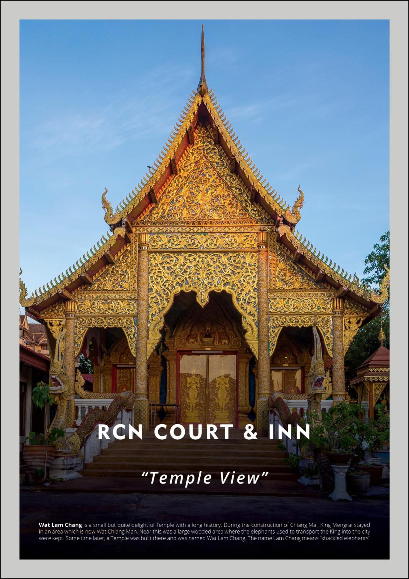 Rcn Court & Inn Chiang Mai Exterior foto