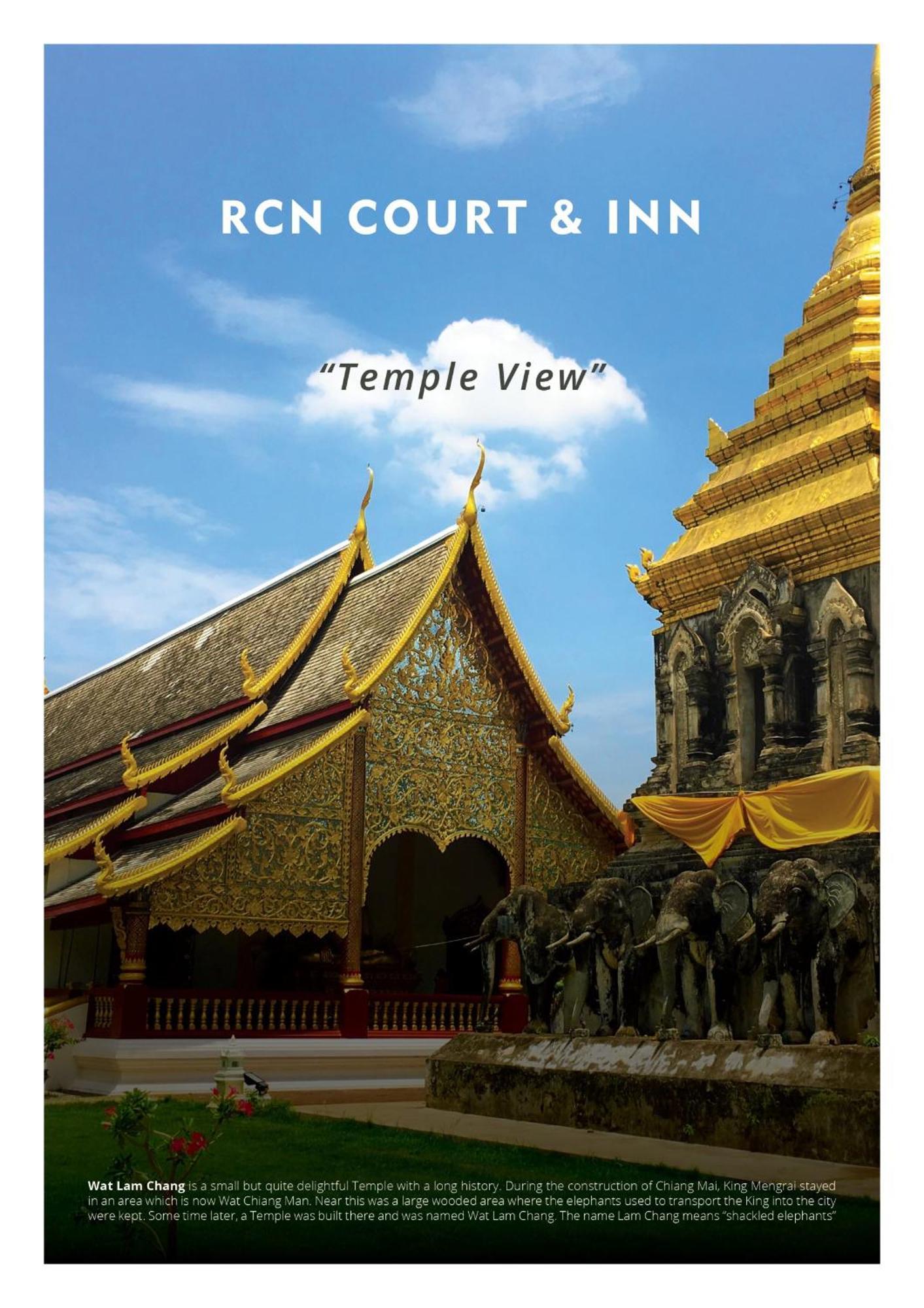 Rcn Court & Inn Chiang Mai Exterior foto
